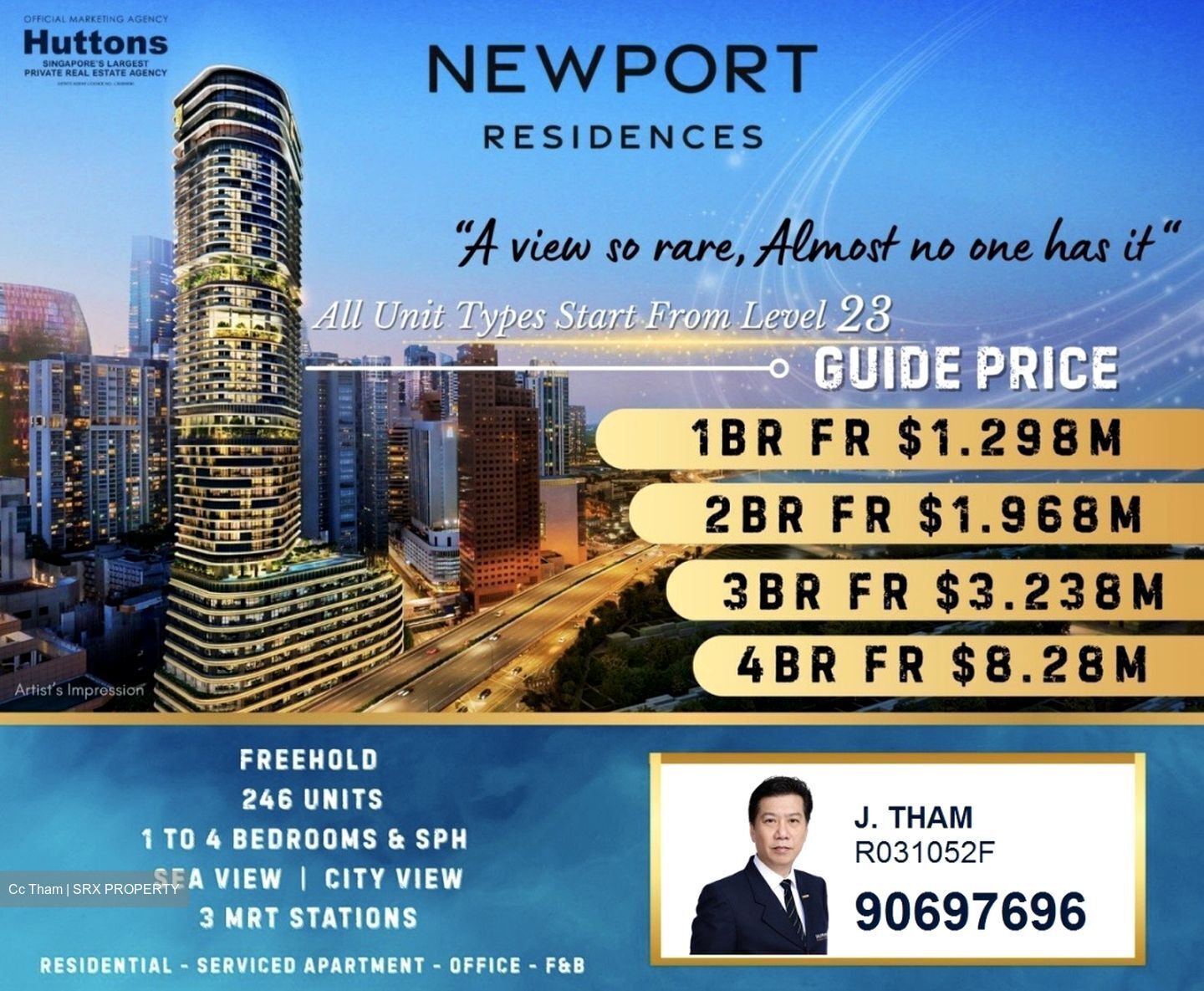 Newport Residences (D2), Apartment #520791621